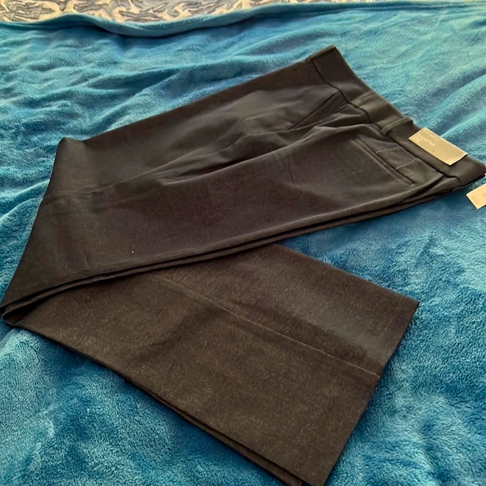 Talbots stretch denim trouser